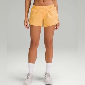 Lululemon Athletica Bright Yellow Athletic Shorts